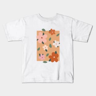 Flower Market 4 Illustration Kids T-Shirt